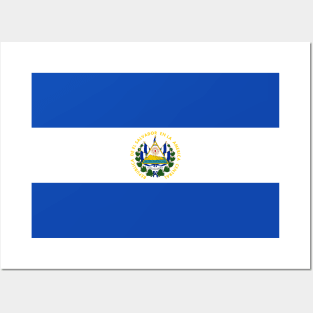 El Salvador Flag Posters and Art